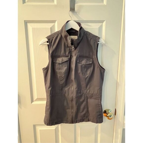 a new day Jackets & Blazers - A New Day Gray Fitted Utility Vest sz M NWOT